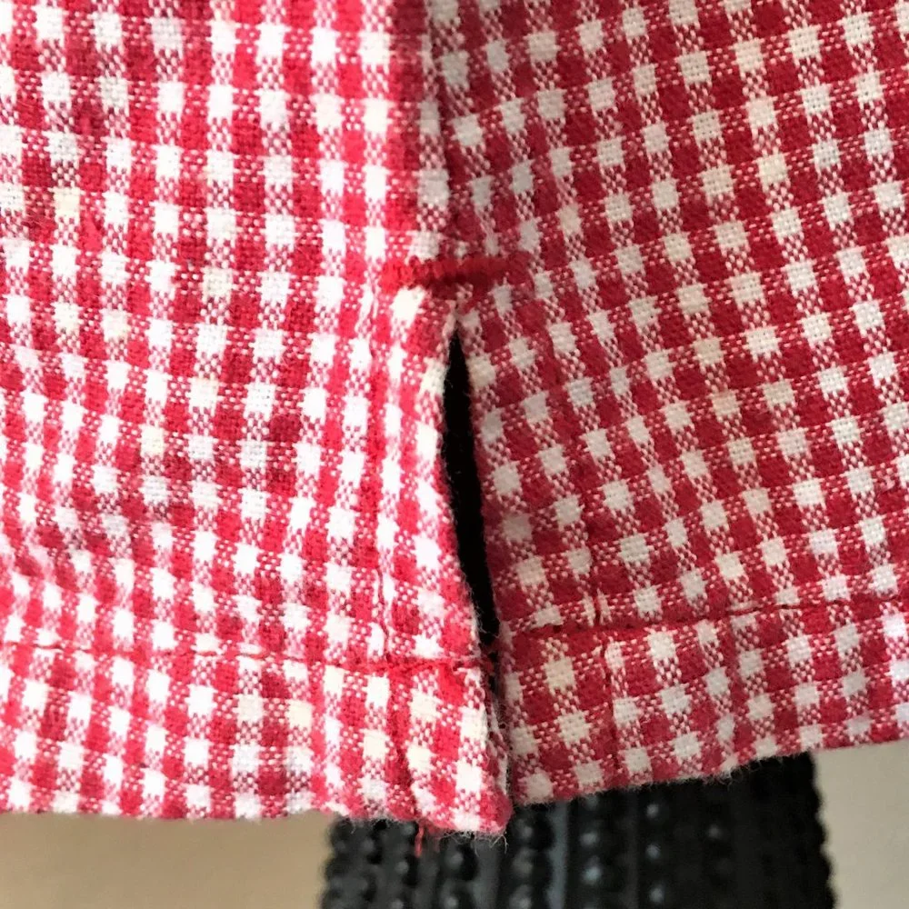 DISNEY Red Gingham 